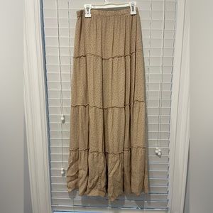 Brandy Melville maxi tiered skirt -izzy skirt